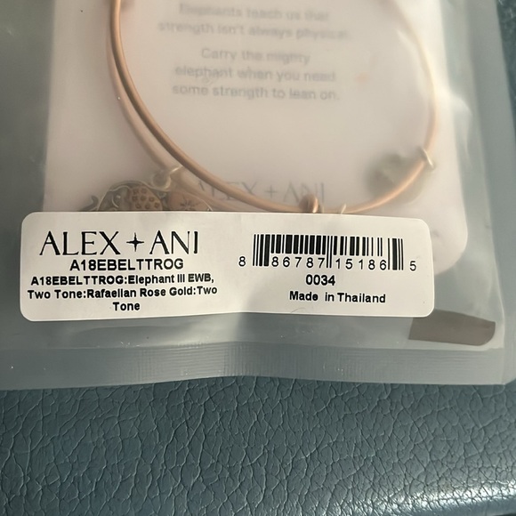 Alex + Ani Elephant Bangle Bracelet - Picture 3 of 3